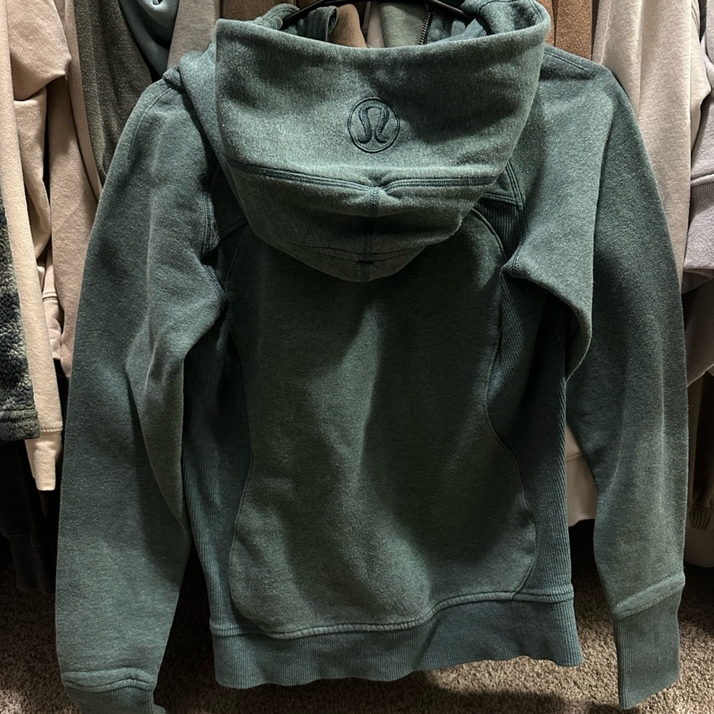 lululemon athletica Forest Green Scuba Hoodie - Picture 2 of 2